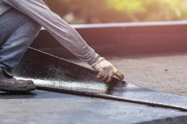 Professional Waterproofing technician working in Hartford City, IN